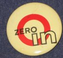 Zero In Pinback Pin