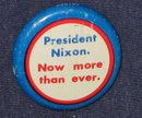 RICHARD NIXON PRESIDENT PINBACK