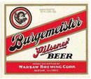 Burgemeister Pilsener Beer Labels