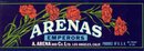 Arenas Grape Crate Label