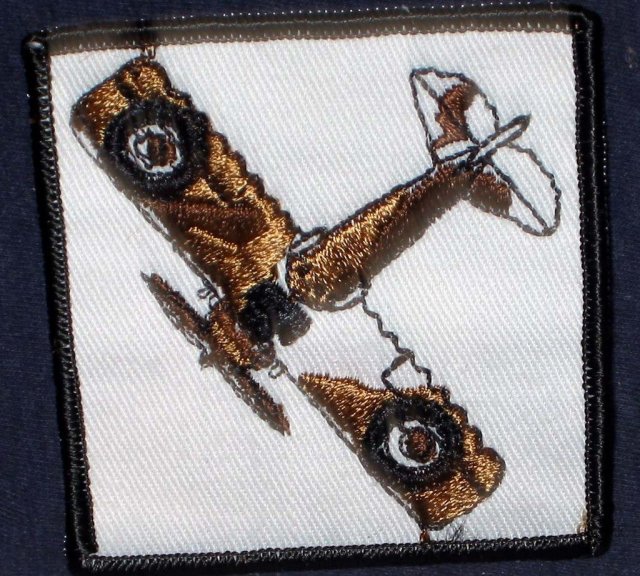 VINTAGE AIRPLANE JACKET PATCH