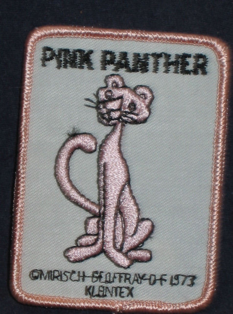 Pink Panther Clothing Patch
