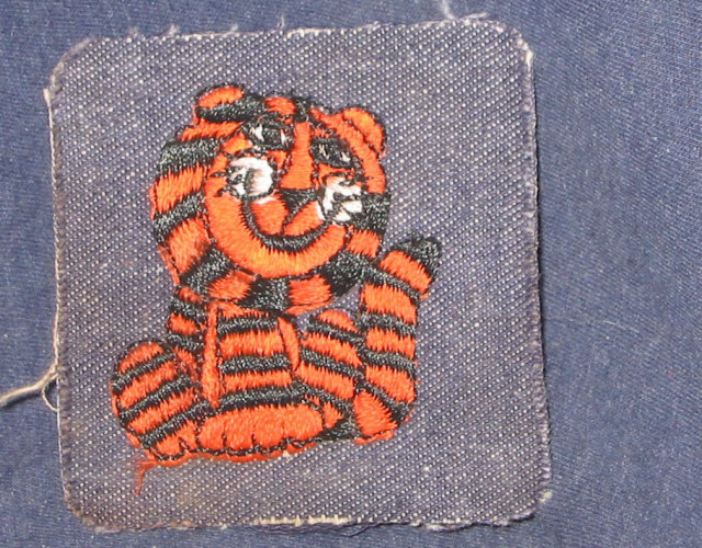 Tiger Cat Patch NOS 1960s