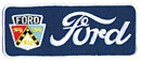 2 VINTAGE FORD AUTOMOBILE PATCHES NOS 1960S