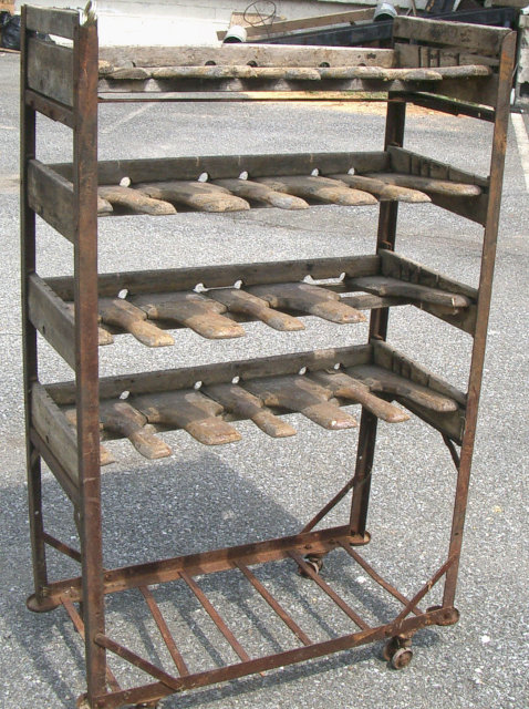 Wood Shoe Rack - 1930s