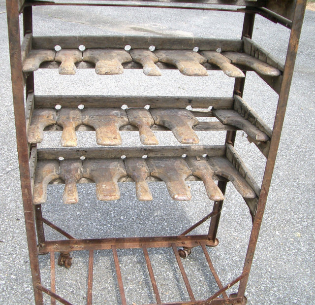 Wood Shoe Rack - 1930s