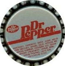 Dr. Pepper Soda Bottle Cap
