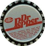 Dr. Pepper Soda Bottle Cap