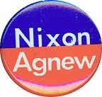 NIXON AGNEW POLITICAL REPUBLICAN PINBACK PIN