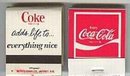Coca-Cola soda Matchbooks