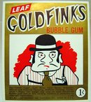 Goldfinks Bubblegum Vending Card