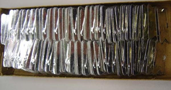 144 VINTAGE 1950S TIN BIRD WHISTLES / JAPAN TOY