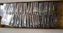 144 VINTAGE 1950S TIN BIRD WHISTLES / JAPAN TOY