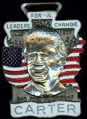 President Carter Enameled Fob