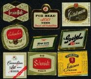 Vintage Old Beer Labels