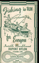 VINTAGE DUPONT NYLON FISHING LINE IN PACK