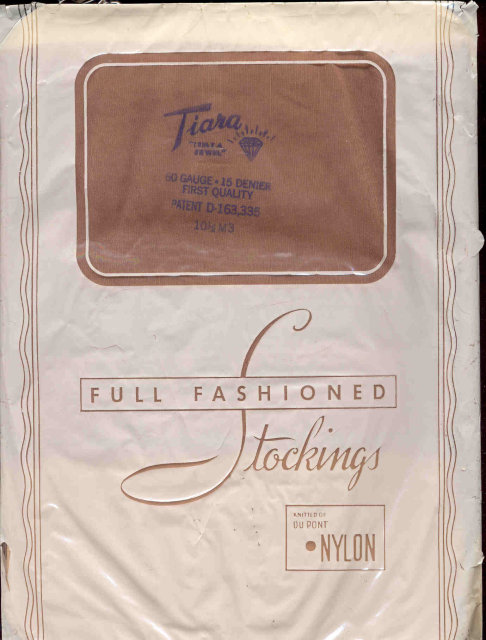 VINTAGE TIARA NYLON STOCKINGS IN ORIGINAL PACK