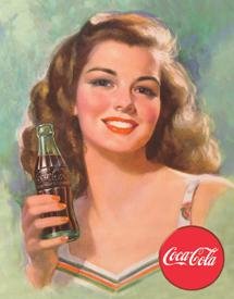 COCA COLA SODA TIN SIGN REPRODUCTION NEW