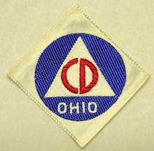 Ohio Civil Defense Patches
