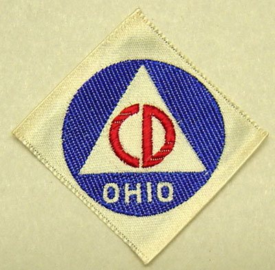 Ohio Civil Defense Patches