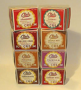 Clair Ice Cream Carton Containers