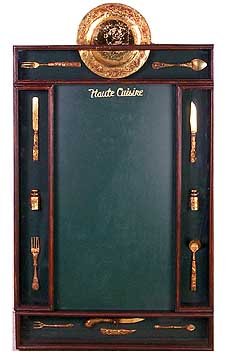 RESTAURANT NOTICE CUISINE CHALK BOARD DISPLAY