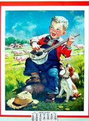 1939 Banjo Boy Calendar