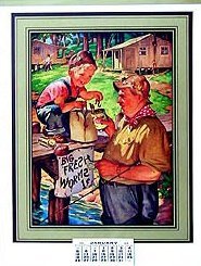 1941 Vintage Calendar - Business is Good