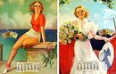 Lucky Strike Cigarette Calendars 1939