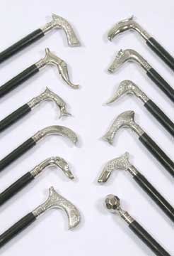 Silvertone Walking Canes
