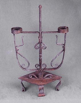 METAL CANDLE HOLDER / NEW