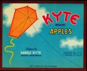Kyte Apples Crate Labels