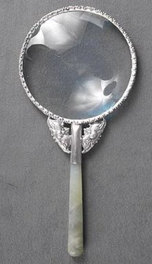 Magnifying Glass w/ Jade Handle NEW