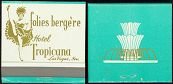 VINTAGE TROPICANA CASINO MATCHBOOK