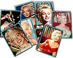 100 VINTAGE MARILYN MONROE TRADING CARDS