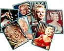 100 VINTAGE MARILYN MONROE TRADING CARDS