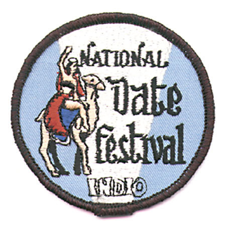 3 VINTAGE FRUIT CITRUS PATCHES 1960S FESTIVAL /