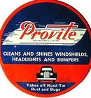 VINTAGE PROVITE AUTOMOBILE polish TIN 1940S