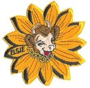 3 VINTAGE ELSIE THE BORDEN COW FLOWER PATCHES