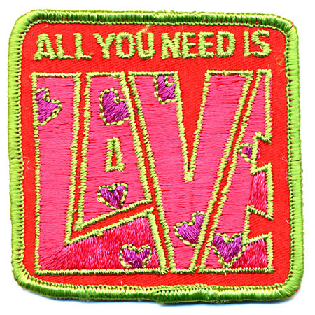 3 VINTAGE HIPPIE LOVE PATCHES NOS 1960S