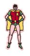 Superhero Patches Patch 1960s