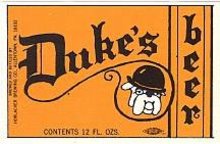 Duke's Beer Labels