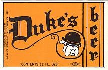 Duke's Beer Labels