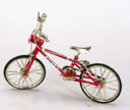 RED TOY BICYCLE / BIKE / MOTION TOYS DOLL