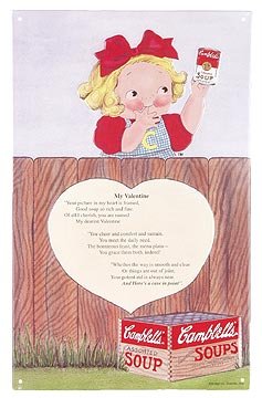 CAMPBELL SOUP METAL KITCHEN SIGN / NEW