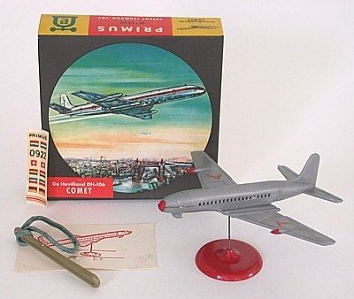 VINTAGE DE HAVILLAND DH-106 COMET AIRPLANE TOY
