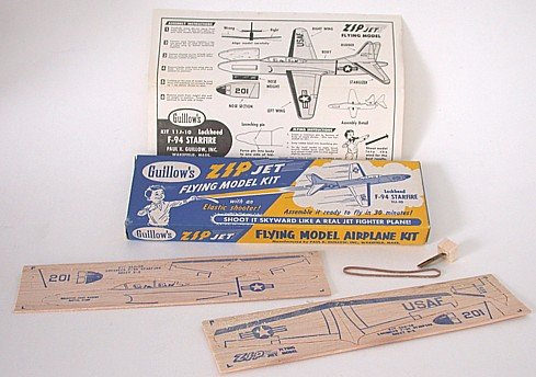 Zip Jet Flying Model Airplane Toy
