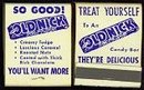 VINTAGE 1949 OLD NICK MATCHBOOK CANDY