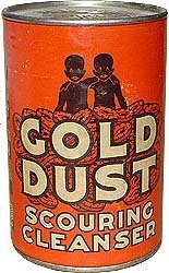 VINTAGE GOLD DUST LEVER BROS TIN / NEGRO BOY