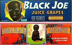 Black Americana Crate Labels - Negro Lot